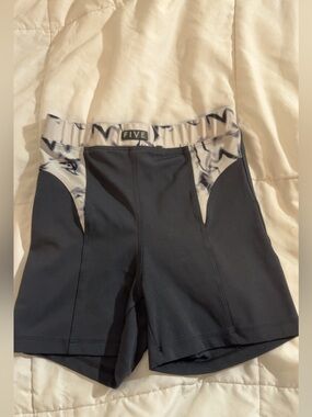 Five dancewear shorts